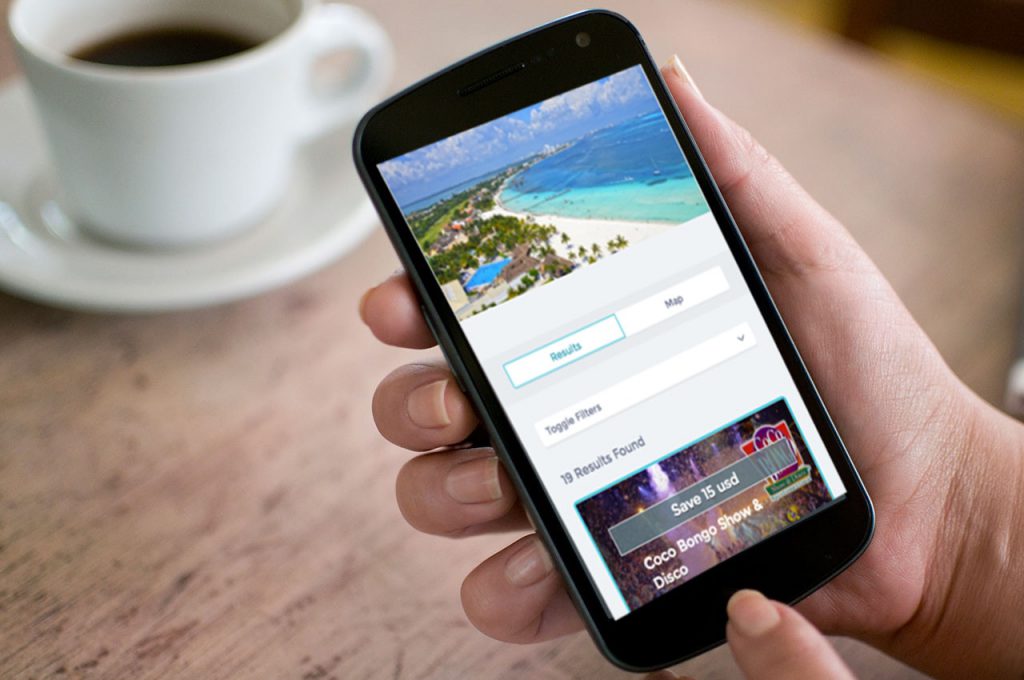 Saving Club travelers – vista del sitio web