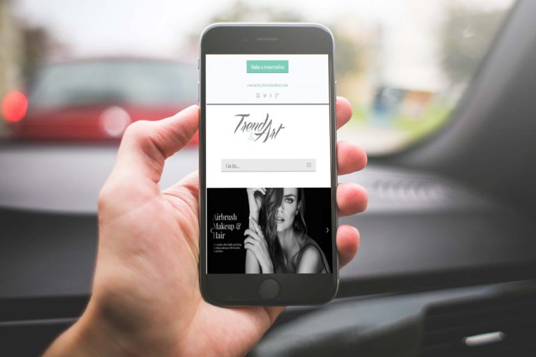 Trend & Art – sitio web desarrollado por Kaanah Solutions
