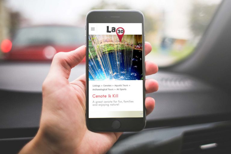 LA 30 – sitio web desarrollado por Kaanah Solutions
