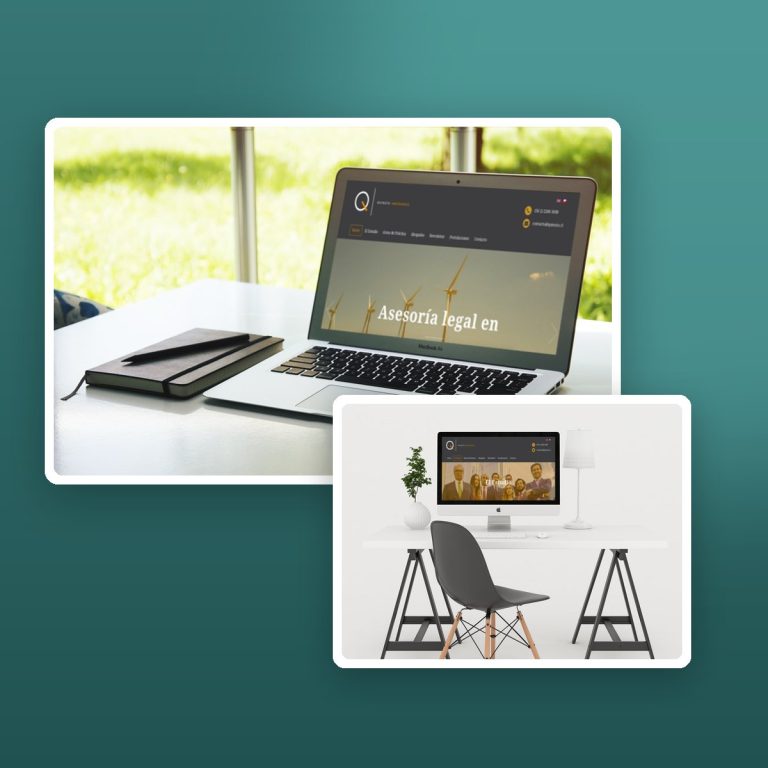 Quinzio Abogados – sitio web desarrollado por Kaanah Solutions