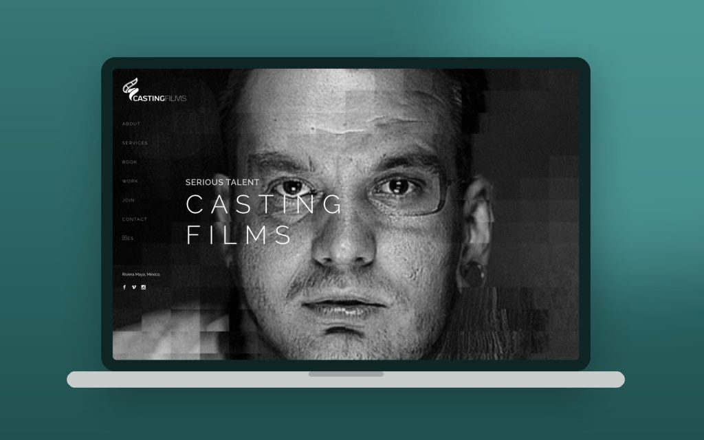 Casting Films – vista del sitio web