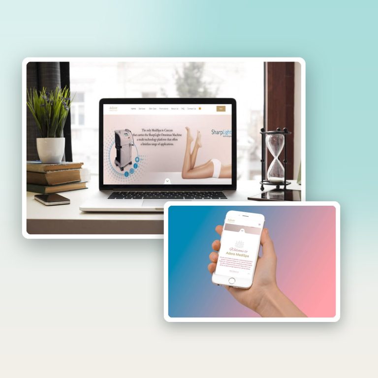 Adore Spa Cancún – sitio web desarrollado por Kaanah Solutions