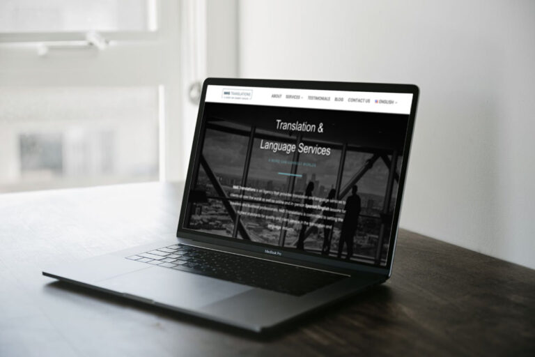 NMS Translations – Translation & Language Services – sitio web desarrollado por Kaanah Solutions