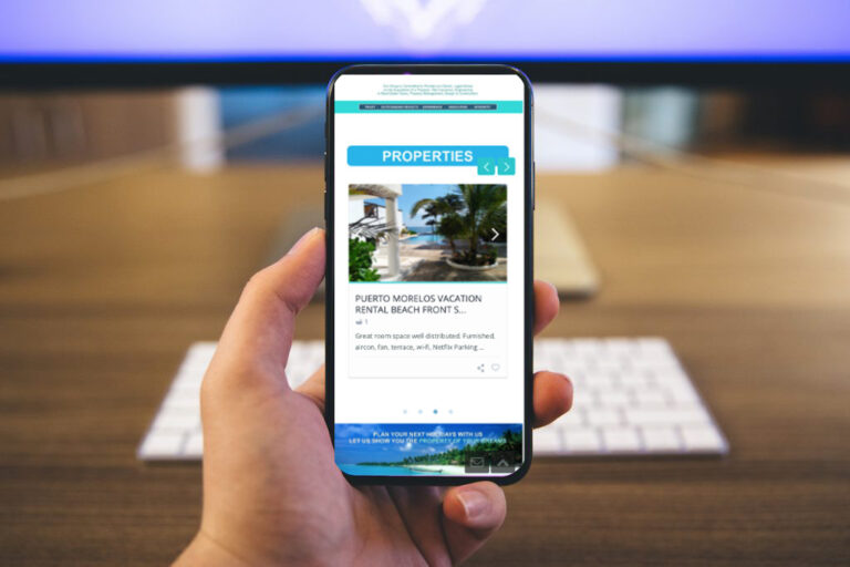 Riviera Maya Global Real Estate – sitio web desarrollado por Kaanah Solutions