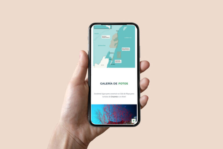 Lot for Sale Xcalak – sitio web desarrollado por Kaanah Solutions