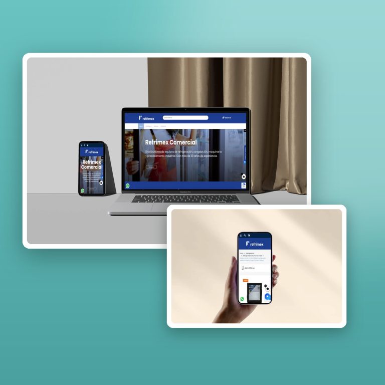 Refrimex Comercial – sitio web desarrollado por Kaanah Solutions