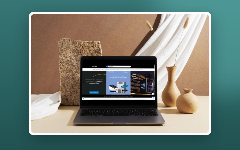 Refrimex Comercial v2 – vista del sitio web