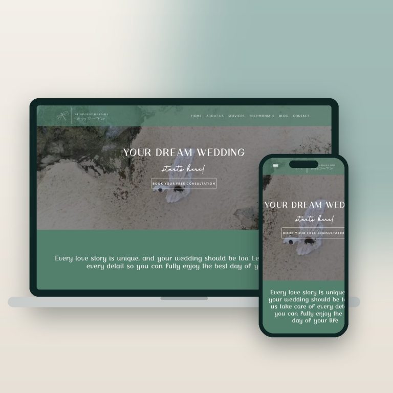 Weddings Riviera Maya – sitio web desarrollado por Kaanah Solutions