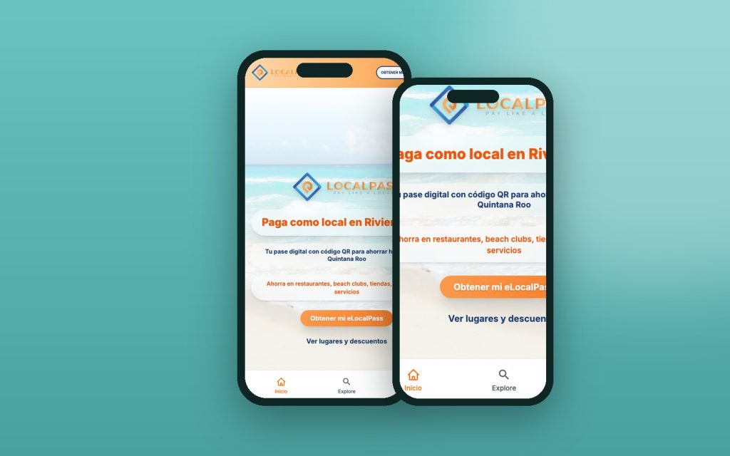 eLocalPass – vista del sitio web