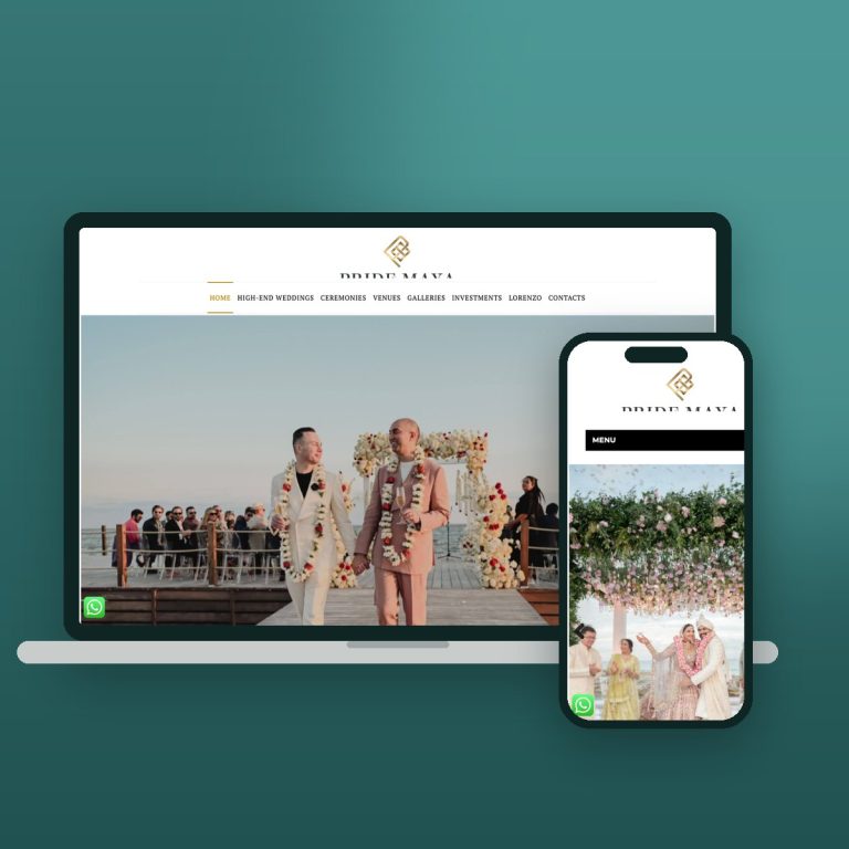 Pride Maya Weddings – sitio web desarrollado por Kaanah Solutions
