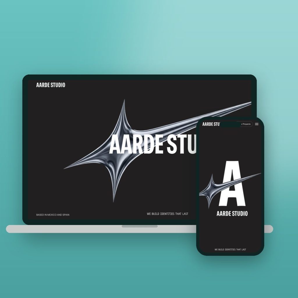 Aarde Studio – sitio web desarrollado por Kaanah Solutions