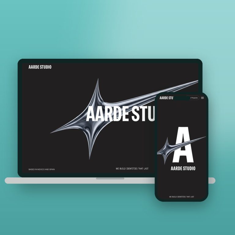 Aarde Studio – sitio web desarrollado por Kaanah Solutions