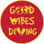 Logo de Good Vibes Diving, cliente de Kaanah Solutions