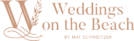 Logo de Weddings on the Beach, cliente de Kaanah Solutions