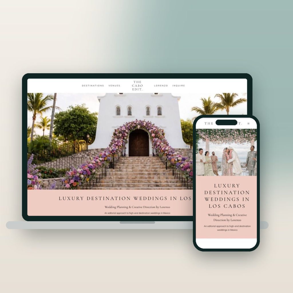 The Cabo Edit – sitio web desarrollado por Kaanah Solutions