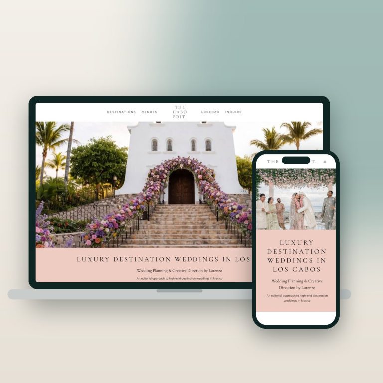 The Cabo Edit – sitio web desarrollado por Kaanah Solutions